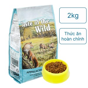 Thức ăn cho chó Taste Of Wild Appalachian Valley Small Breed Venison túi 2kg