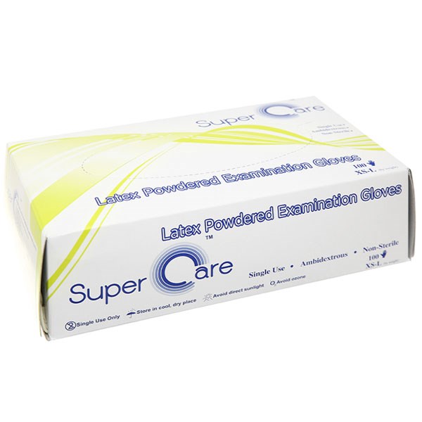Găng tay y tế có bột Super Care size M