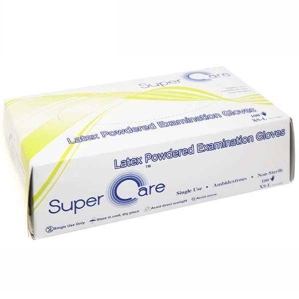 Găng tay y tế có bột Super Care size S