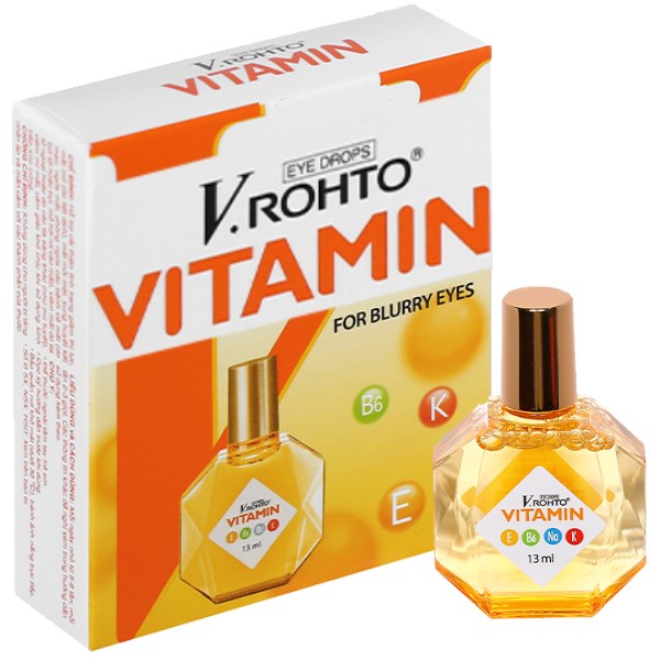 Thuốc nhỏ mắt New V.Rohto chai 13ml-Nhà thuốc An Khang