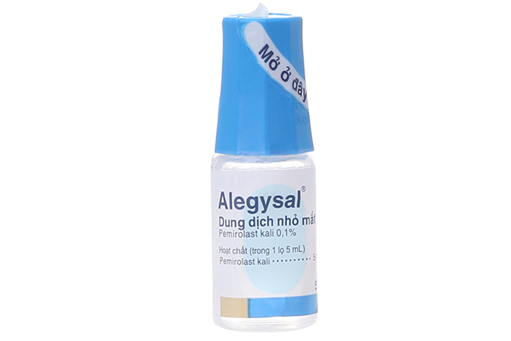 Dung dịch nhỏ mắt Alegysal 0.1% trị viêm kết mạc
