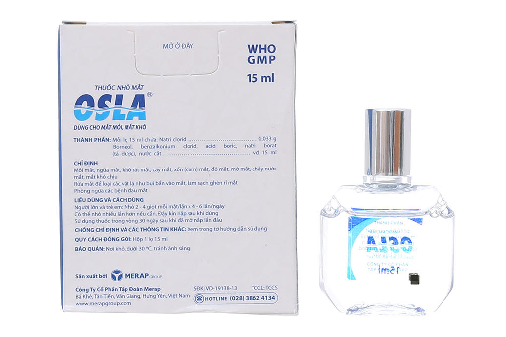 What are the benefits and uses of Osla eye drops for dry and itchy eyes?