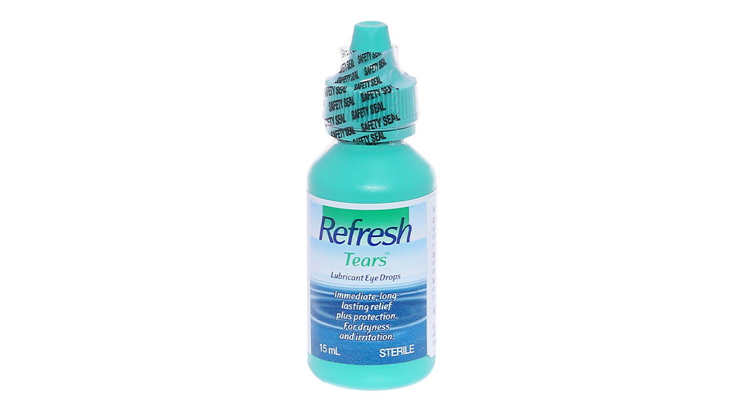 Thuốc nhỏ làm trơn mắt Refresh Tears 0.5% giảm kích ứng mắt, khô mắt