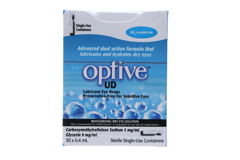 Dung dịch nhỏ mắt Optive UD giảm kích ứng mắt, khô mắt