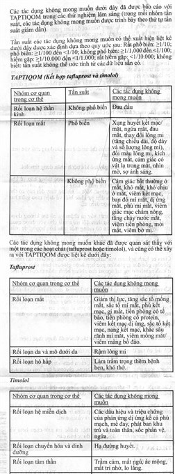 Dung dịch nhỏ mắt Taptiqom trị tăng nhãn áp (30 ống x 0.3ml) - 8