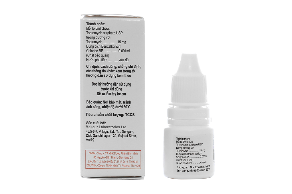 Thuốc Tobramycin Ophthalmic Solution USP được sử dụng để điều trị những vấn đề mắt nào?
