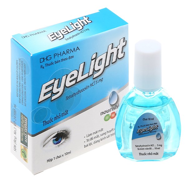 Dung dịch nhỏ mắt Eyelight trị đỏ mắt, ngứa mắt