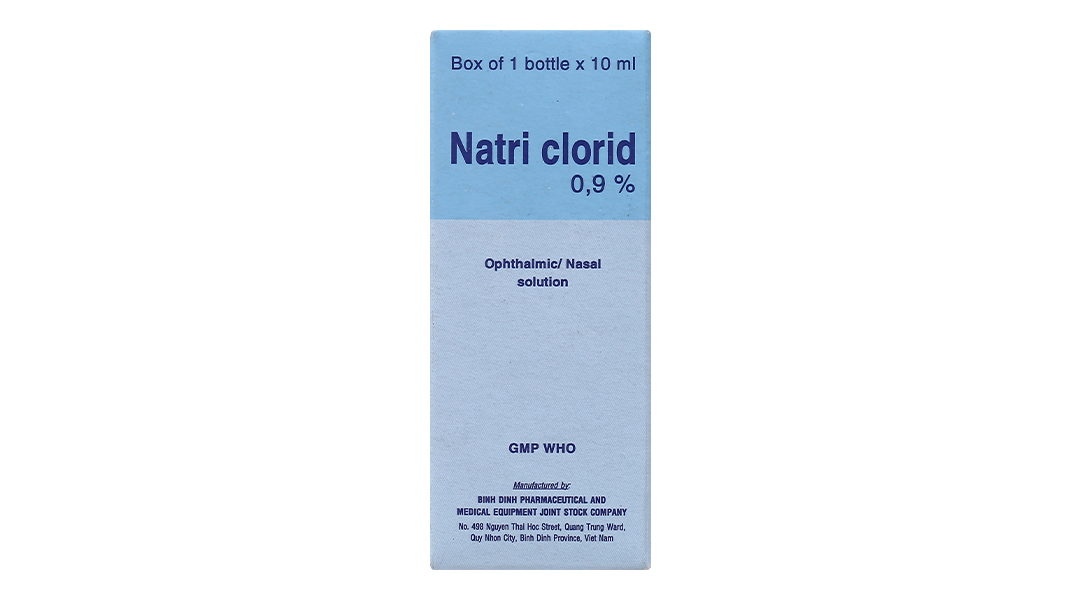 Dung dịch nhỏ mắt Natri Clorid 0,9% có tác dụng giảm nhức mắt không?
