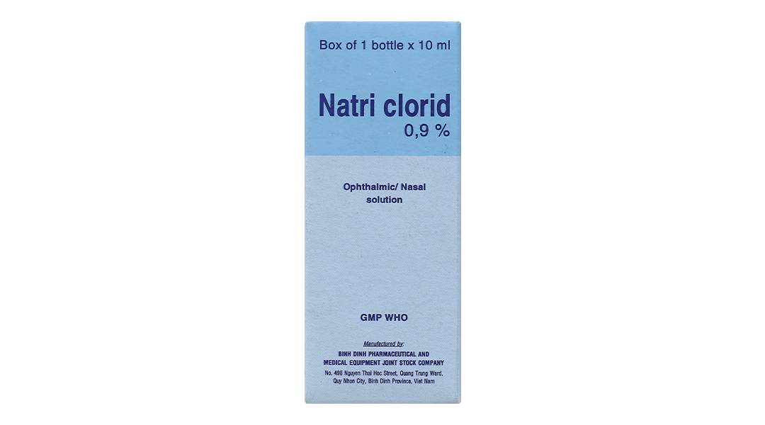 Tác dụng phụ của NaCl 0.9 nhỏ mắt có thể có?
