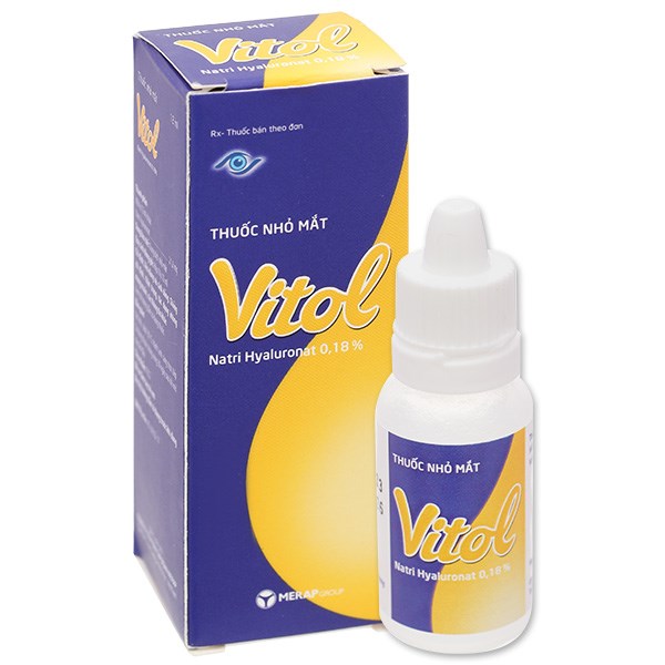 Thuốc nhỏ mắt Vitol - Giải pháp hiệu quả cho đôi mắt khô và mỏi