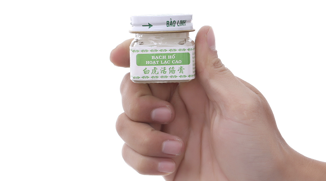 Cao xoa Bạch Hổ Hoạt Lạc Cao lọ 20g - 08/2024 | nhathuocankhang.com