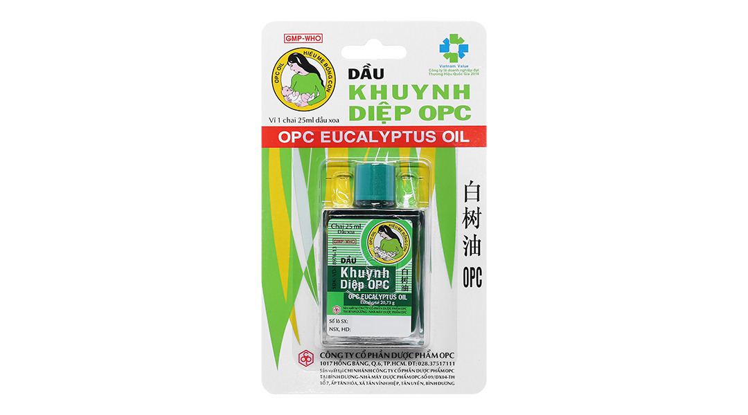 Dầu Xoa Khuynh Diệp OPC 25ml - Nhà thuốc Đức Nghĩa