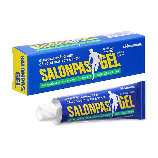 Salonpas Gel giảm đau, kháng viêm cơ và khớp