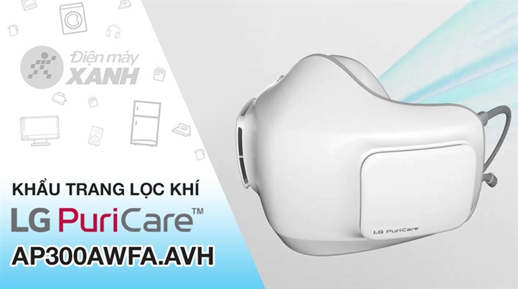Khẩu trang lọc khí LG PuriCare AP300AWFA.AVH