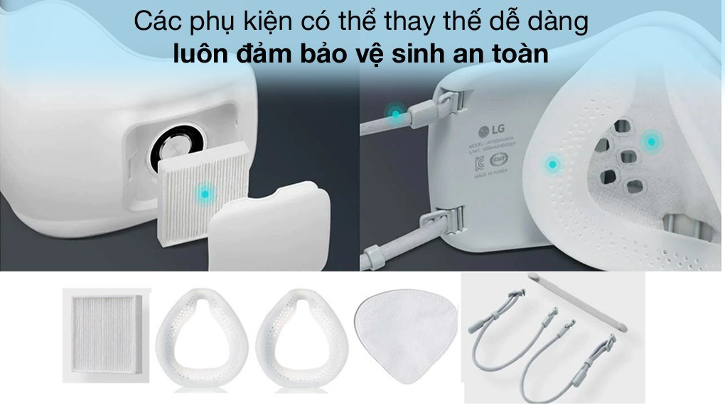 Khẩu trang lọc khí LG PuriCare AP300AWFA.AVH