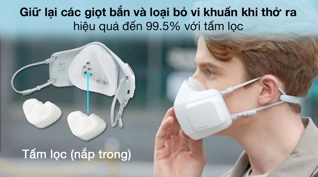 Khẩu trang lọc khí LG PuriCare AP300AWFA.AVH
