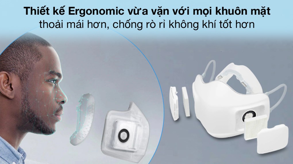 Khẩu trang lọc khí LG PuriCare AP300AWFA.AVH