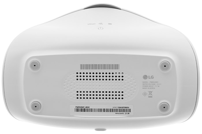 Hộp đựng khẩu trang lọc khí LG PWKSUW01.AJP thế hệ 2 Màu Trắng