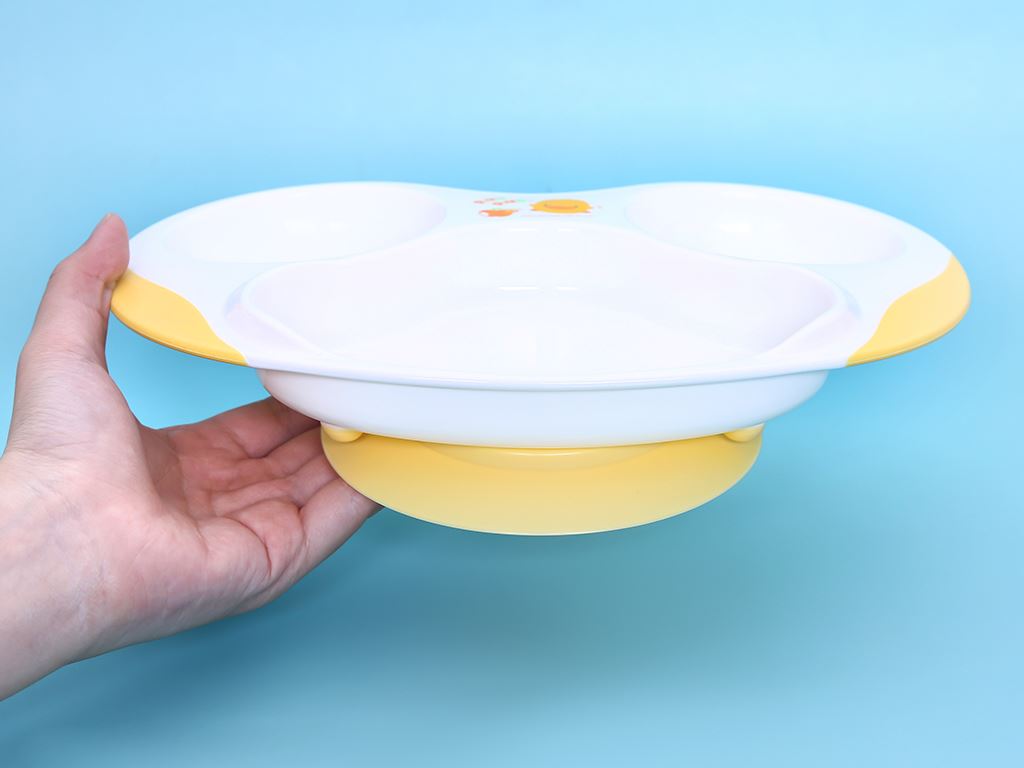 Khay ăn 3 ngăn PIYOPIYO PY630105 cho bé từ 9 tháng 4