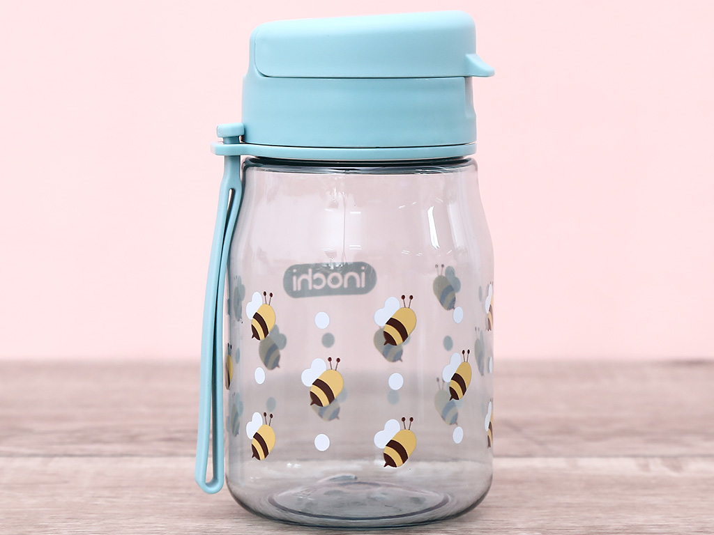 Bình đựng nước nhựa Tritan, PP Inochi Kita Fami 350 ml - Màu ngẫu nhiên 1