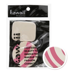 Bông phấn trang điểm Kawaii 2 miếng BP08