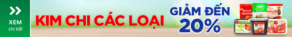 KIM CHI CÁC LOẠI GIẢM 20%