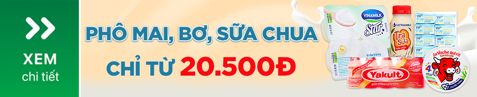 Phô Mai Bơ Sữa Chua Chỉ Từ 20.500đ