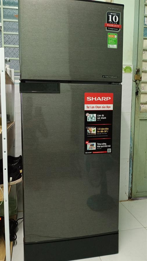 Tủ lạnh Sharp Inverter 165 lít SJ-X196E-DSS giá tốt, có mua Tủ lạnh Sharp Inverter 165 lít SJ-X196E-DSS giá tốt, có mua