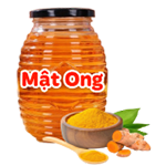 Mật ong, bột nghệ