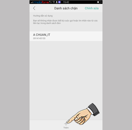 Bước 4: Chọn Thêm