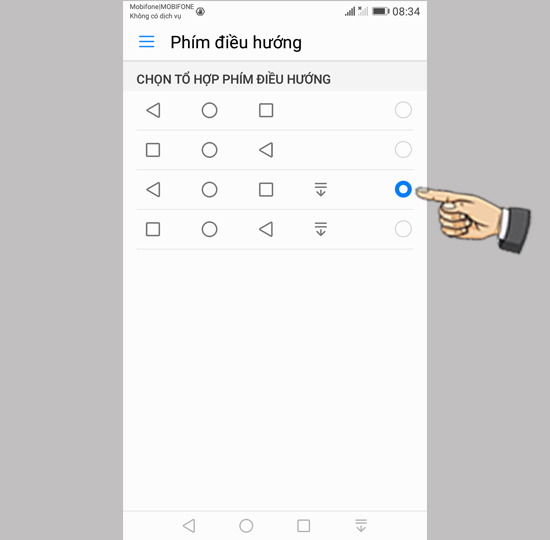 Bước 2: Chọn giao diện phím tùy thích.