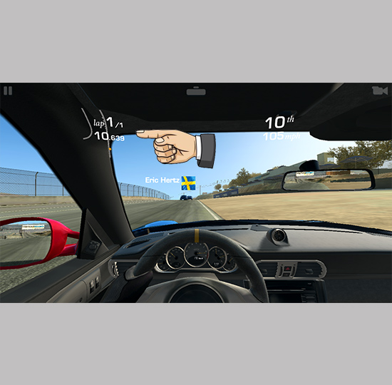 Giao diện trong game khi chơi.