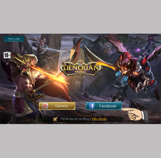 Bước 2: Bắt đầu chơi game.