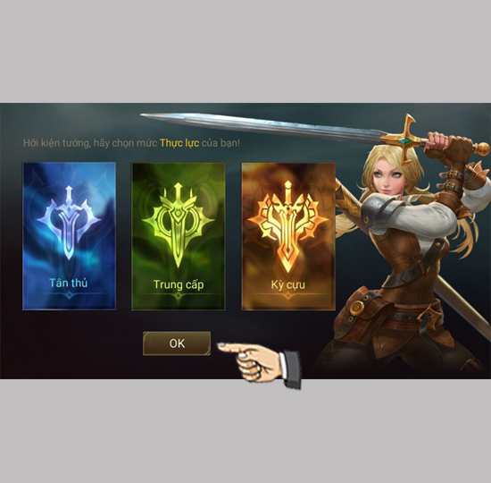 Bước 2: Bắt đầu chơi game.