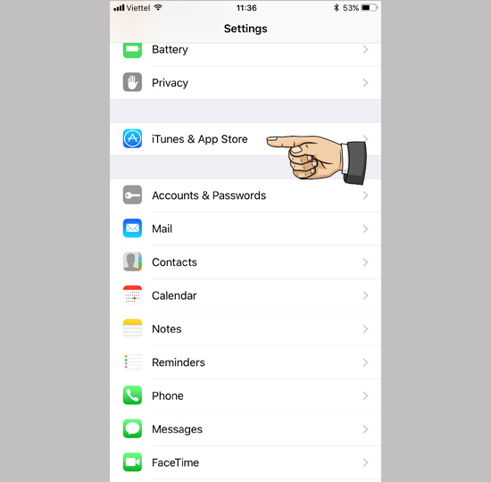 ​Cài đặt iTunes & AppleStore