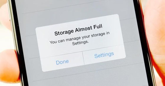 10 Cách khắc phục iPhone báo dung lượng đầy đơn giản, hiệu quả