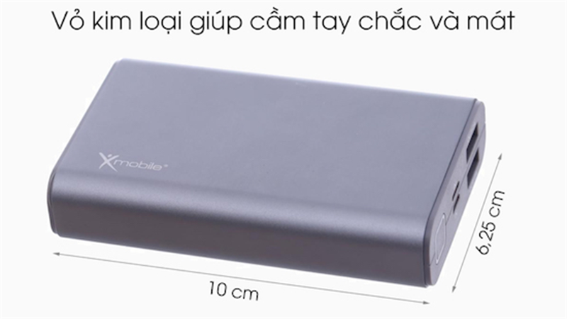 Top 3 pin sạc dự phòng vỏ kim loại tốt