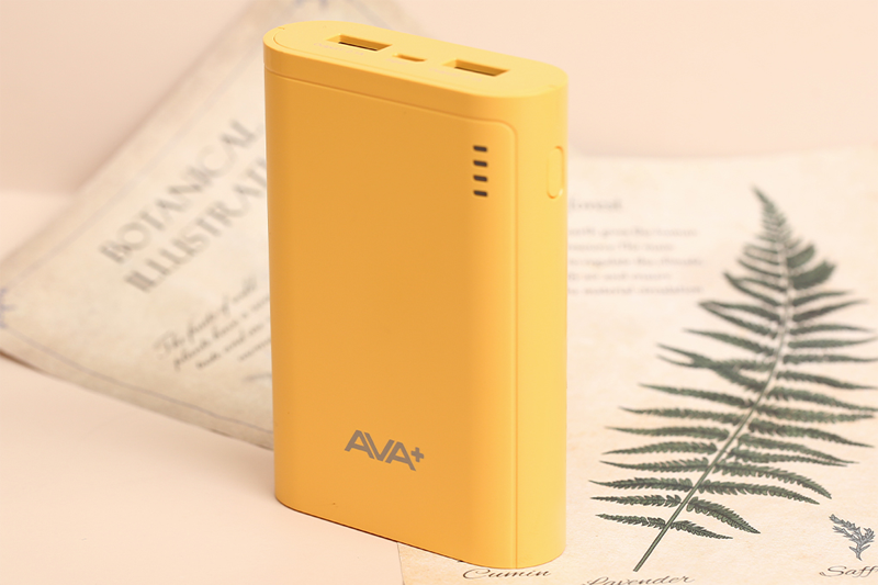 Pin sạc dự phòng 7.500 mAh AVA+ Y68 có tính di động cao với kích thước nhỏ gọn