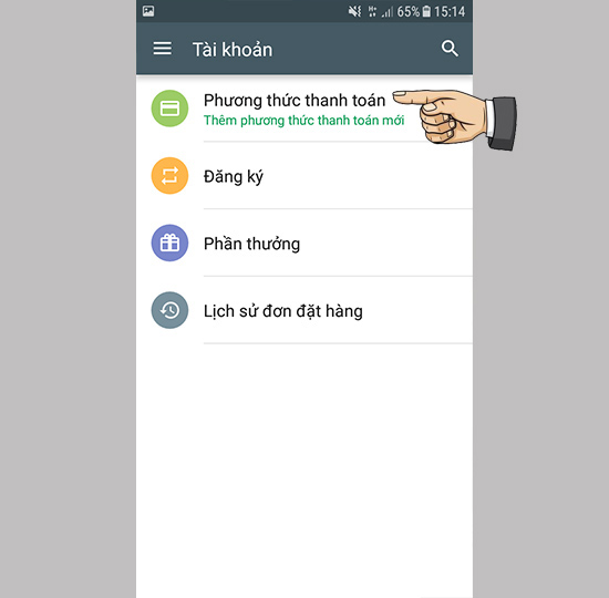 Phương thức thanh toán