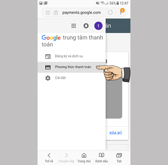 Phương thức thanh toán