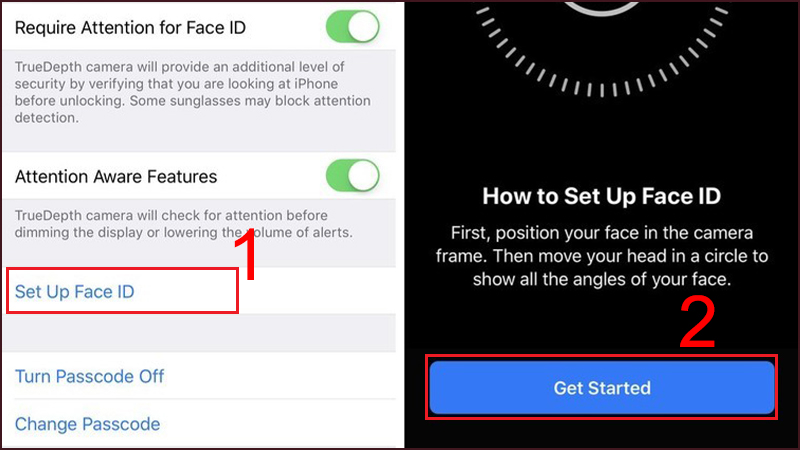 Face ID là gì? Cách thiết lập Face ID trên iPhone chi tiết, đơn giản - Thegioididong.com