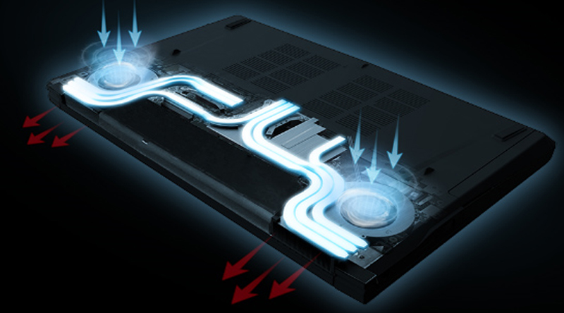Hệ thống tản nhiệt tr&ecirc;n laptop