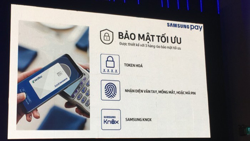 Biện pháp bảo mật 3 lớp của Samsung Pay