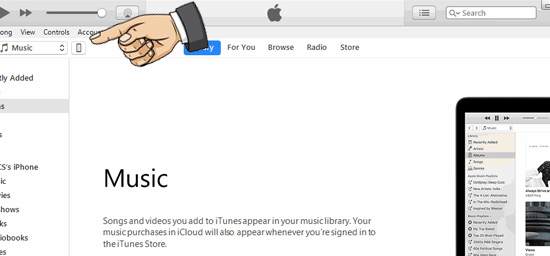 Chọn biểu tượng h&igrave;nh điện thoại