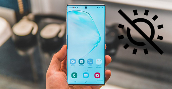 2 bước tắt chế độ sáng tự động trên Samsung Galaxy Note 10