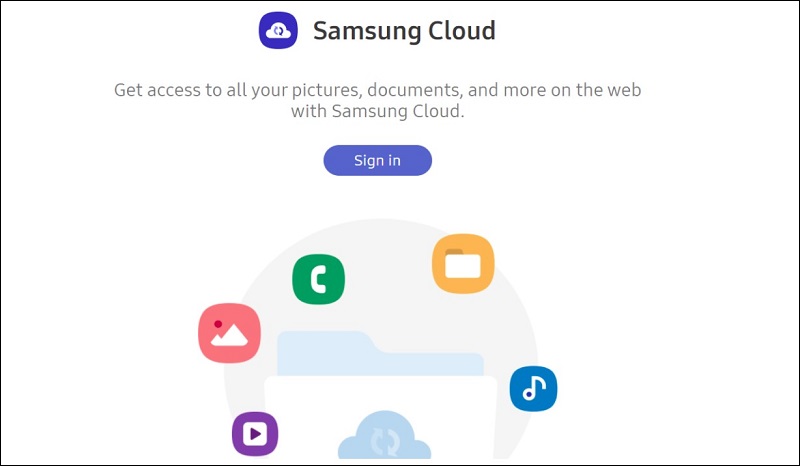 Kiểm tra đồng bộ với Samsung cloud
