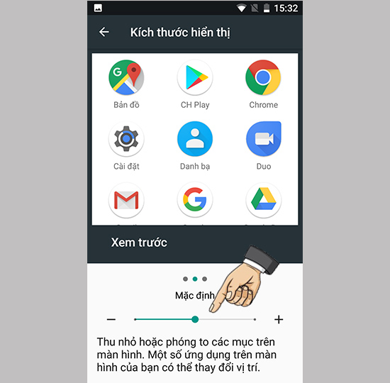 Bước 3: Tùy chỉnh theo ý muốn.