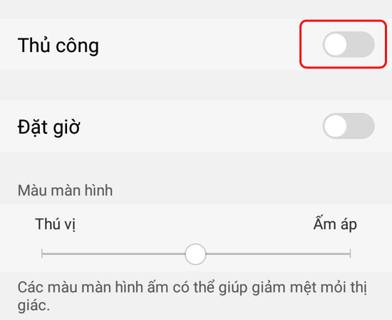 Bước 4: Click vào biểu tượng như hình dưới để bật tính năng.