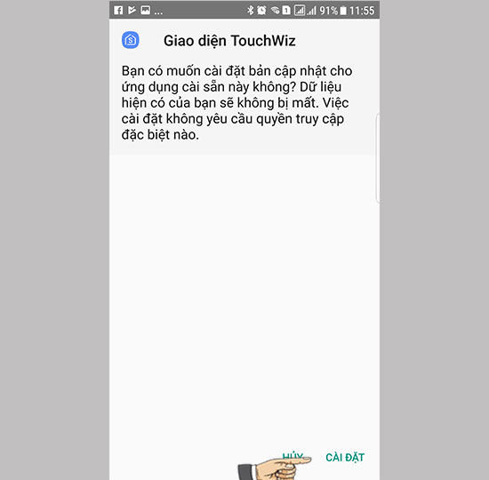 Mang giao diện Samsung Galaxy Note 8 lên Samsung Galaxy S7
