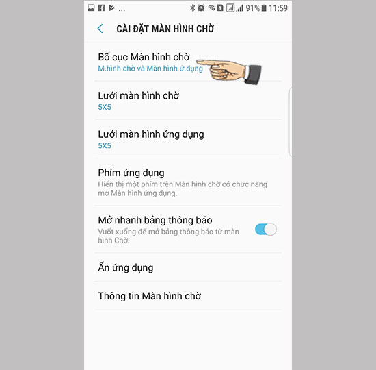 Mang giao diện Samsung Galaxy Note 8 lên Samsung Galaxy S7